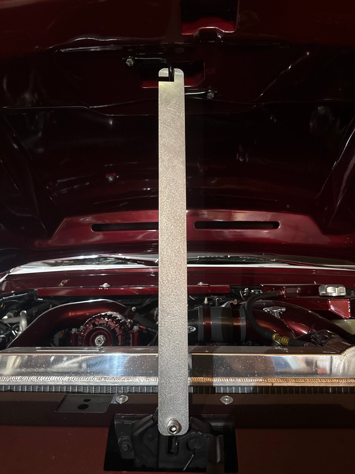 20in Universal Show Car Hood Prop. Raw Steel
