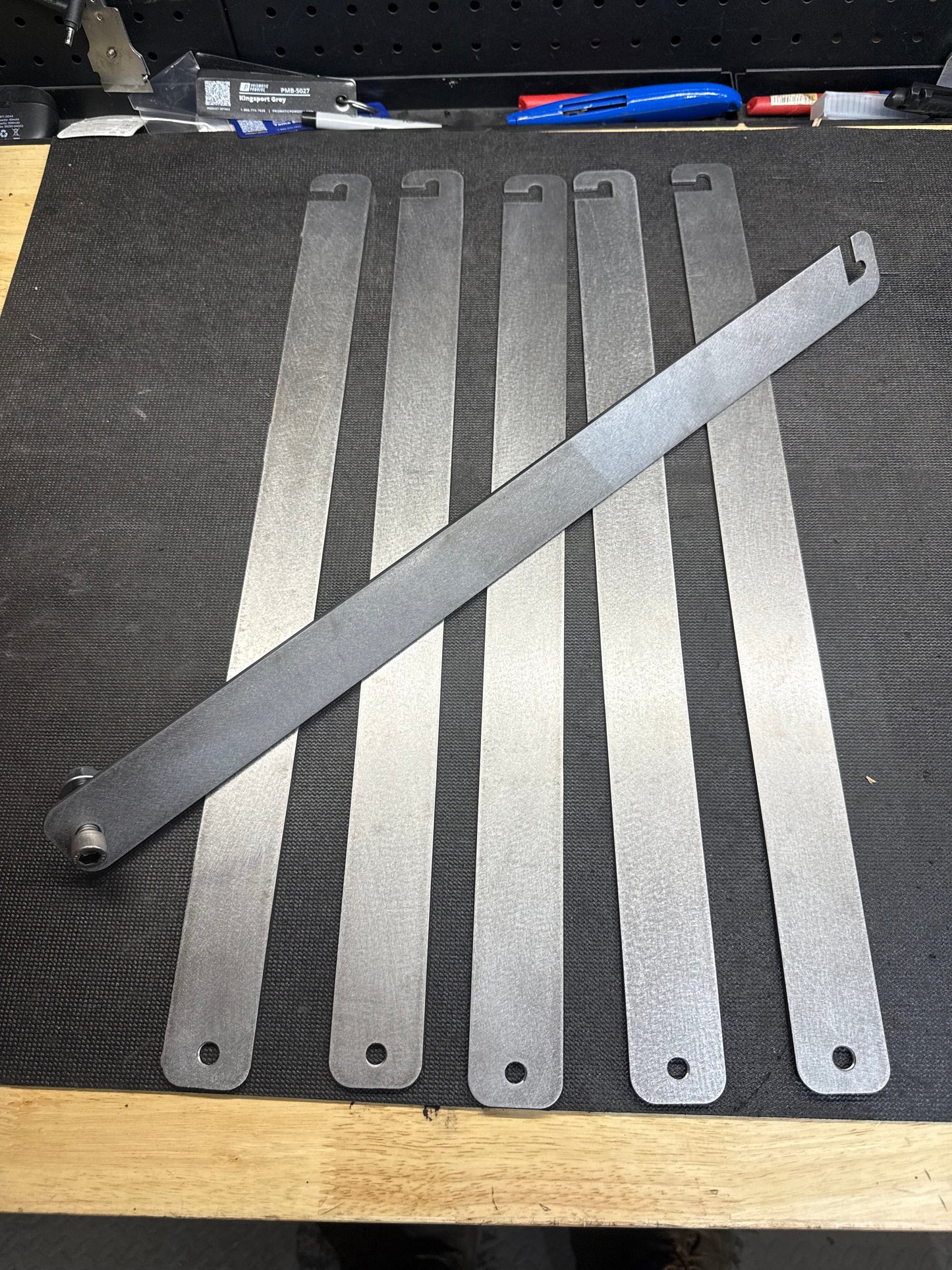 20in Universal Show Car Hood Prop. Raw Steel