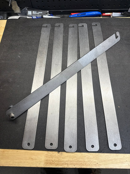 20in Universal Show Car Hood Prop. Raw Steel