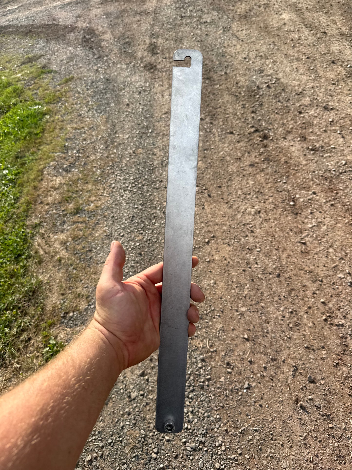 20in Universal Show Car Hood Prop. Raw Steel