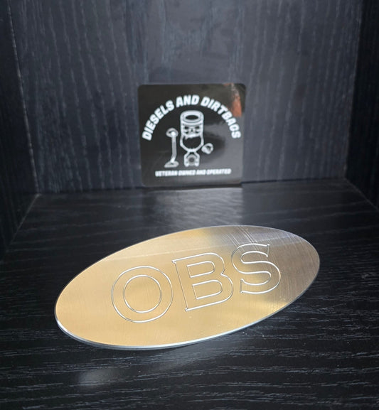 OBS Ford Billet Grille Emblem