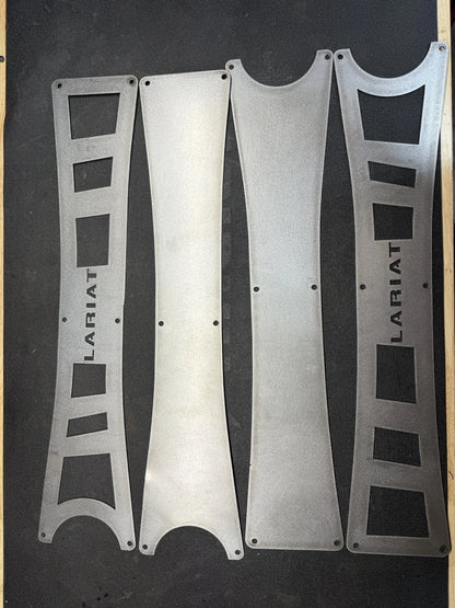 05-22 F350-f250 “lariat” Radius Arm Over Lay ( skeleton style ) ( dual layer )